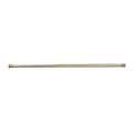 Brass Tension Shower Curtain Rod - Adjustable 42-72" No Tools