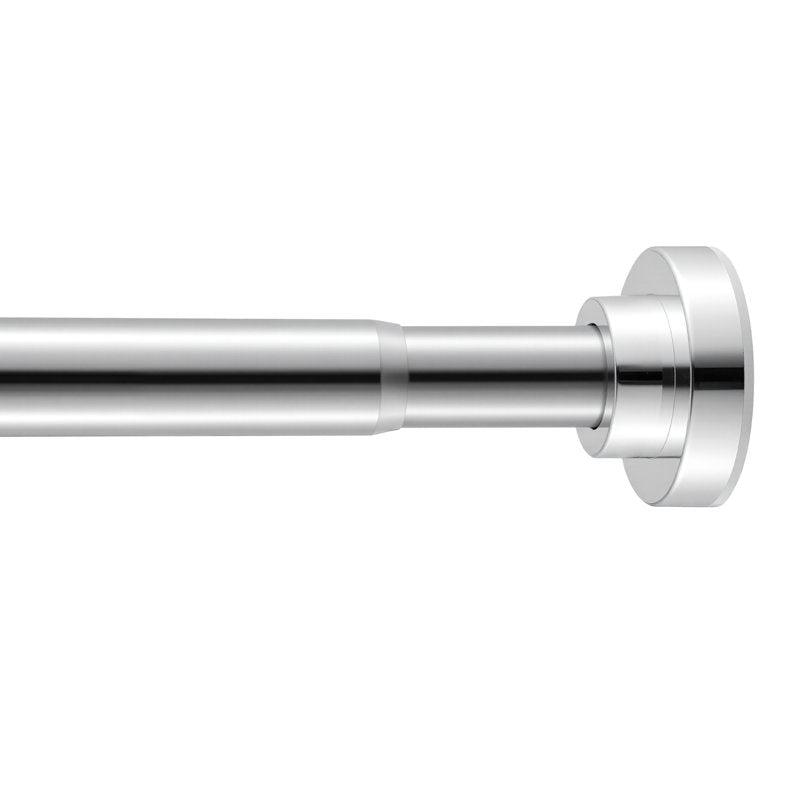 Adjustable Tension Shower Curtain Rod Stainless Steel for Bathroom