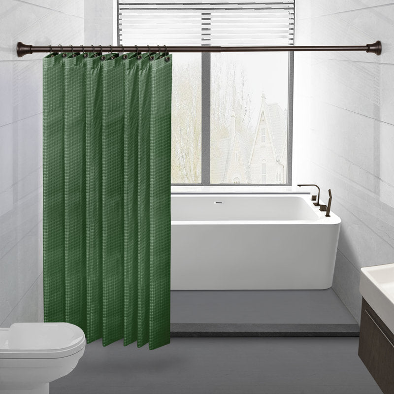 Adjustable Aluminum Shower Curtain Tension Rod - 72 Inch
