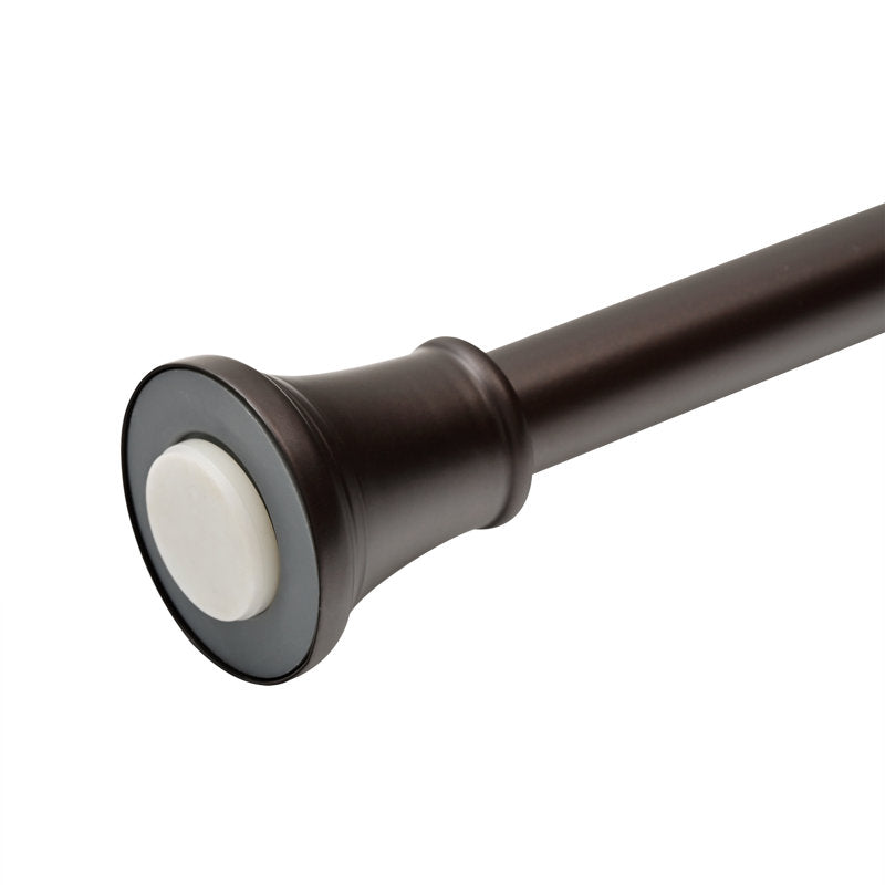 Adjustable Aluminum Shower Curtain Tension Rod - 72 Inch