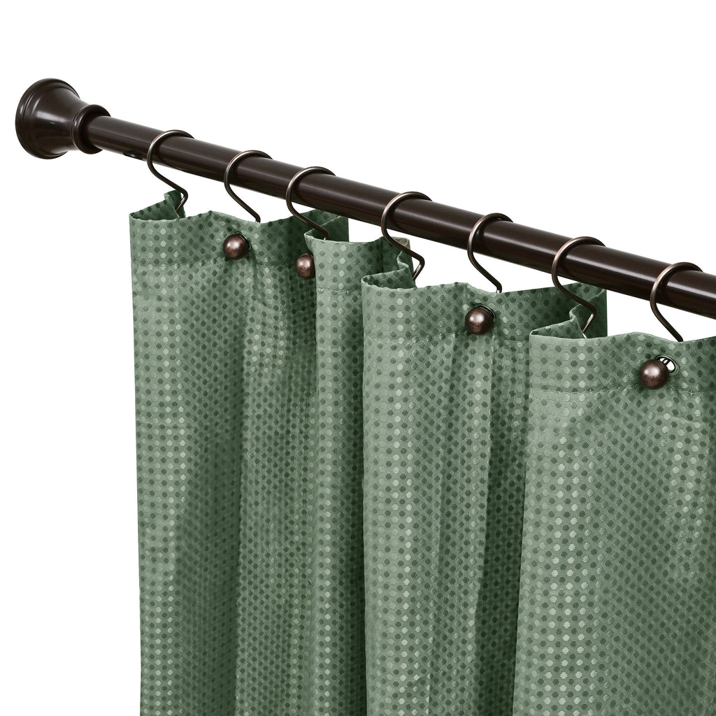 Adjustable Aluminum Shower Curtain Tension Rod - 72 Inch