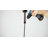Double L-Shaped Shower Curtain Rod - Rustproof Aluminum Corner Rod