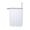 Rustproof Aluminum Oval Hoop Shower Rod for Clawfoot Tubs