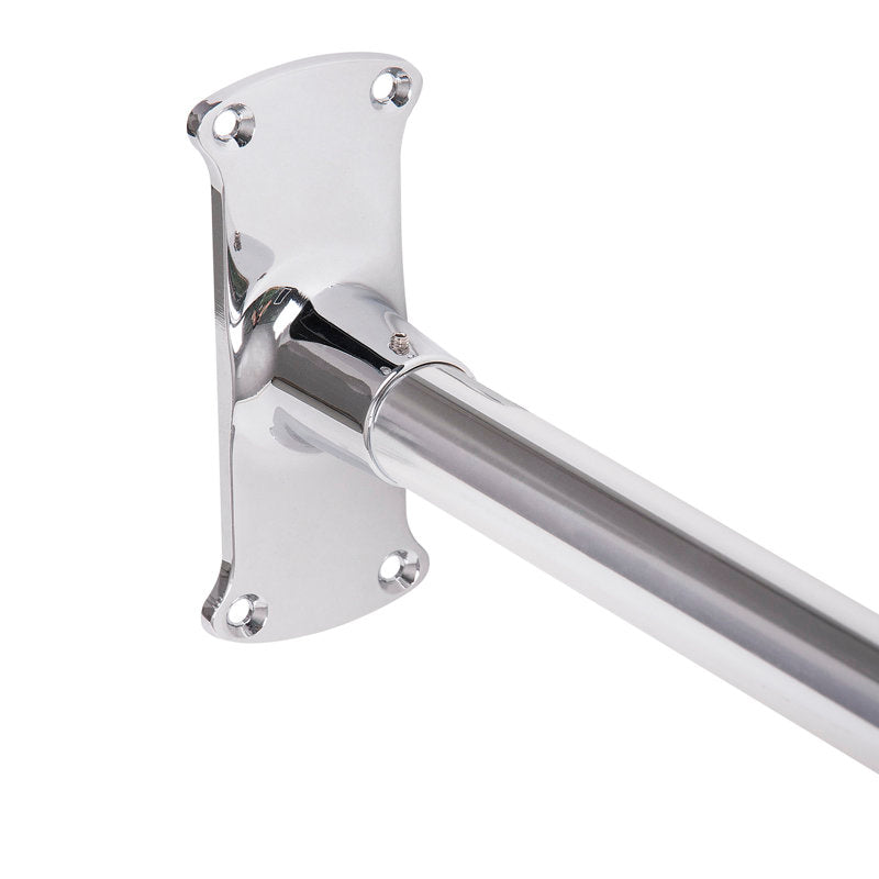 L-Shaped Corner Shower Curtain Rod | Rustproof Aluminum Wall Mount