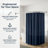 L-Shaped Corner Shower Curtain Rod | Rustproof Aluminum Wall Mount