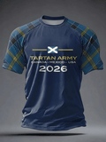 Scotland Soccer 2026 World Cup T-Shirt Tartan Army Scotland Football Merch Gifts For Fans