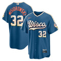 #32 Jacob Misiorowski Milwaukee Brewers 2026 City Connect Jersey MLB Shop Brewers Merch