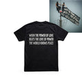 When The Power Of Love Beats The Love Of Power The World Knows Peace Shirt Rooftoppers Graphic Tee