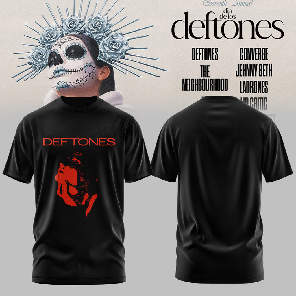 Dia De Los Deftones 2026 Black T-Shirt Dia De Los Deftones Merch Present For Music Fans