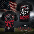 Atlanta Falcons For Life T-Shirt 2026 Atlanta Falcons Merch Best Gifts For Football Lovers