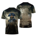 Iron Maiden World Tour 2026 Skeleton T-Shirt Iron Maiden Merch Cool Gifts For Music Lovers