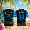 Detroit Lions Est 1930 Skyline T-Shirt Detroit Lions Merch Best Gift For Football Lovers