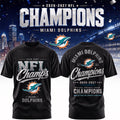 Miami Dolphins 2026 2027 Champions T-Shirt Miami Dolphins Merch Unique Gifts For Football Fans