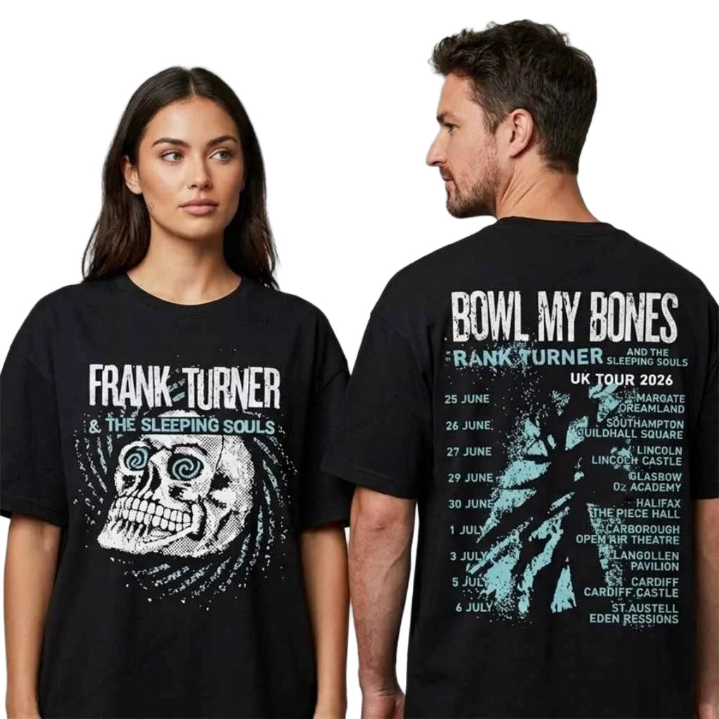 Frank Turner And The Sleeping Souls UK Tour 2026 T-Shirt Frank Turner Merch Gift For Fans