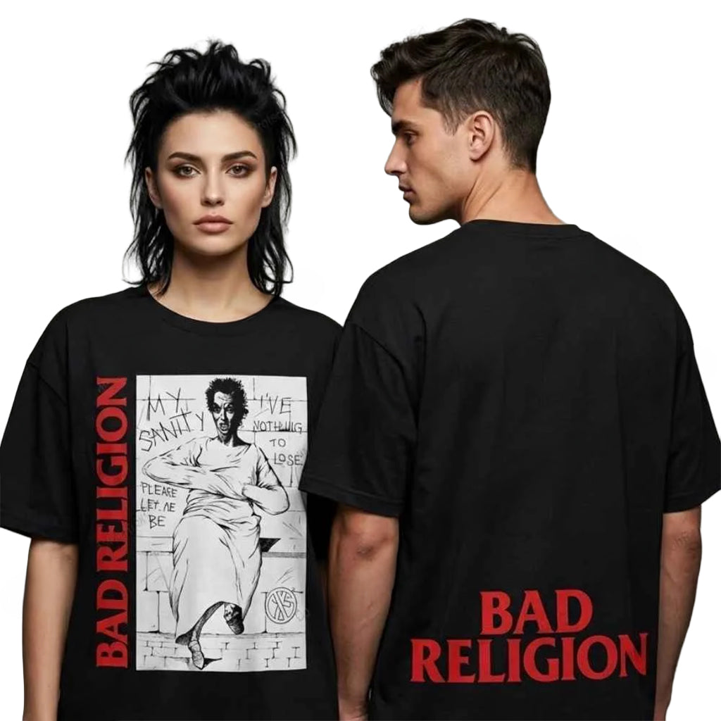 Bad Religion Barcelona Rock Fest Merch 2026 My Sanity Black T-Shirt Best Gift For Rock Fans