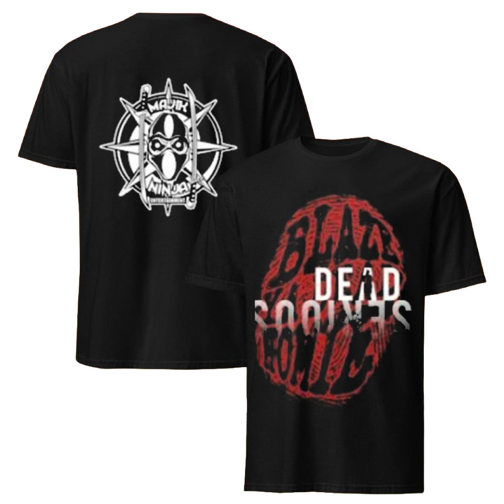 Mnestore Merch Blaze Dead Serious Cover T-Shirt Gift Ideas For Husband