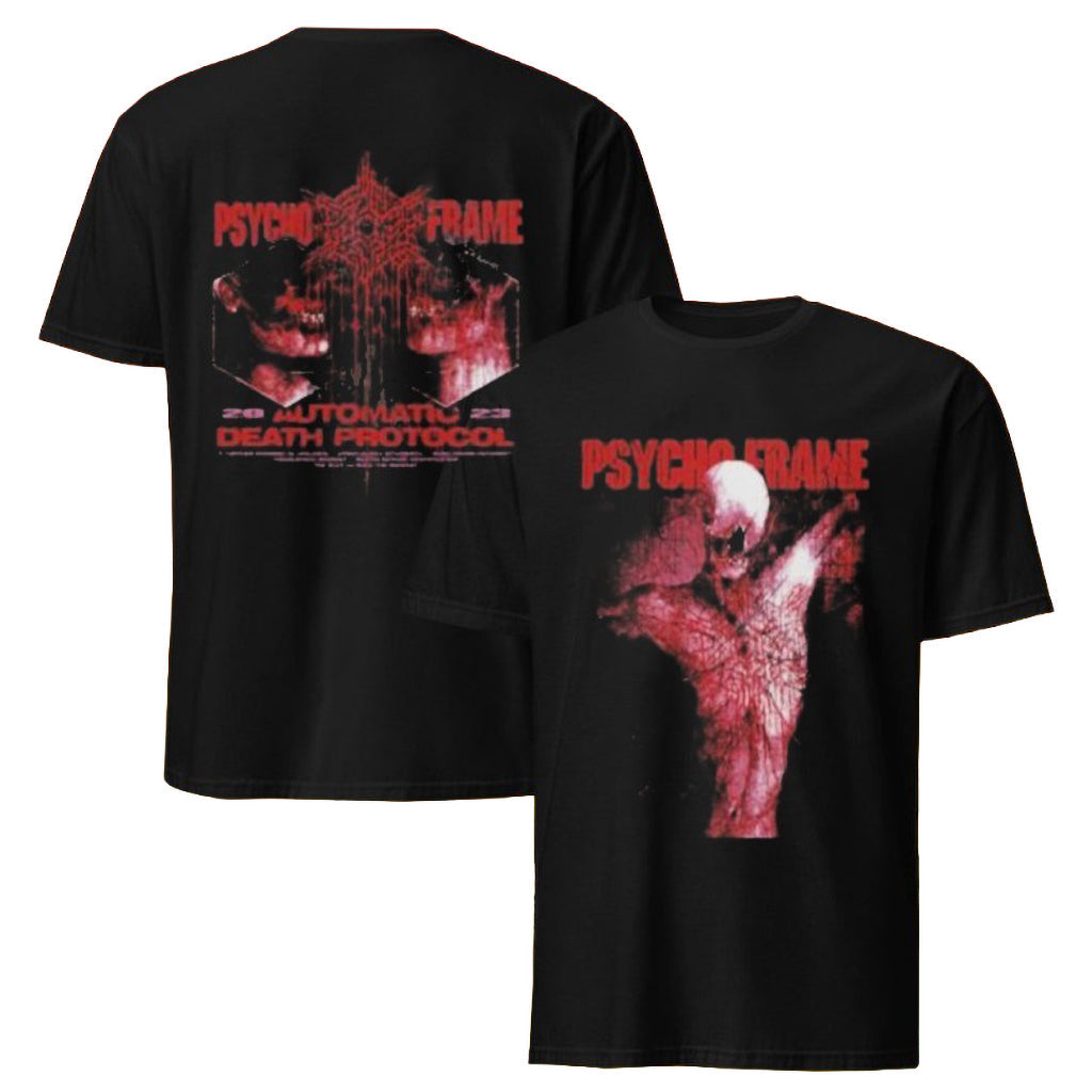Psycho Frame Automatic Death Protocol T-Shirt Psycho Frame Merch Presents For Music Lovers