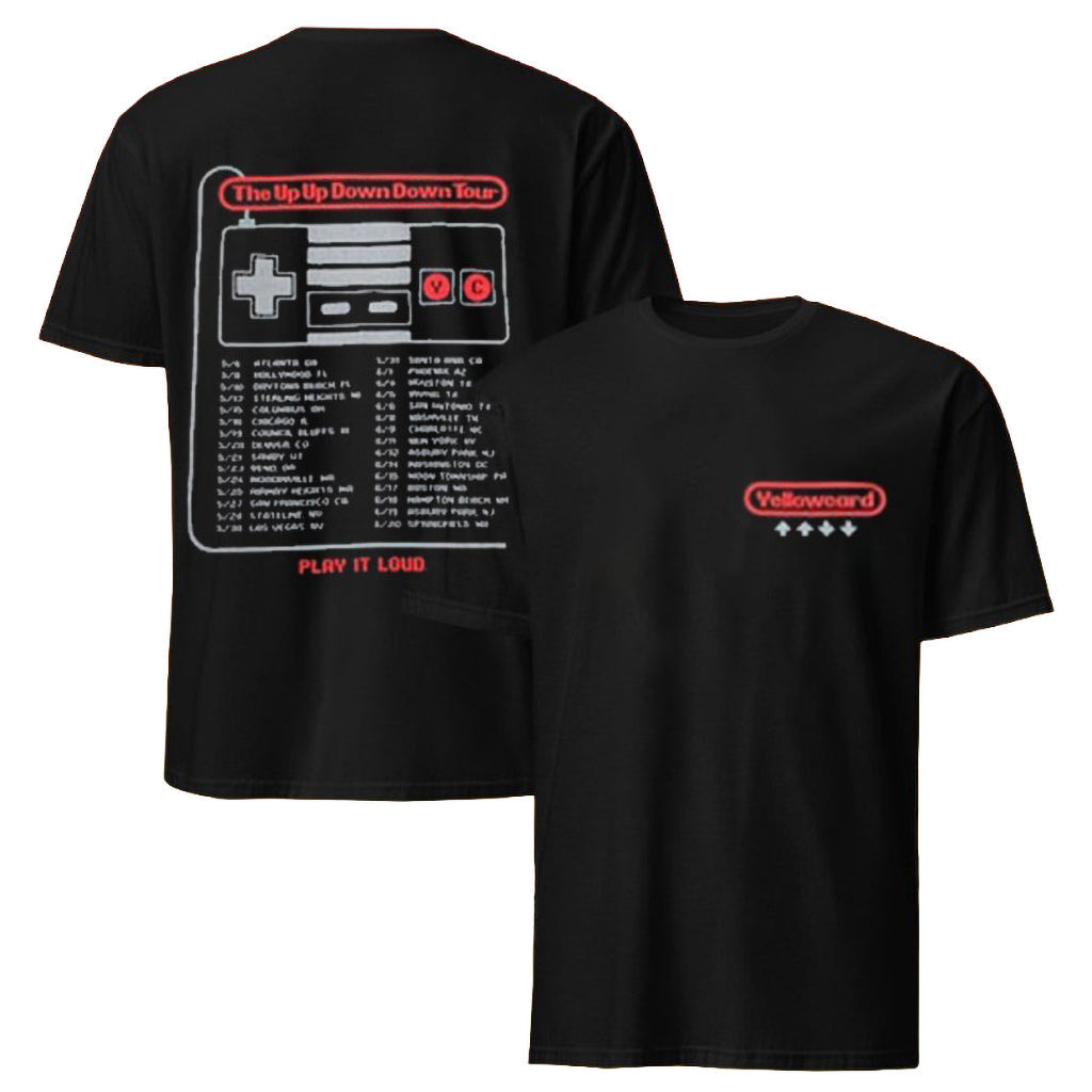 Yellowcard Band Controlled Tour T-Shirt Yellowcard Merch Gifts For Music Lovers