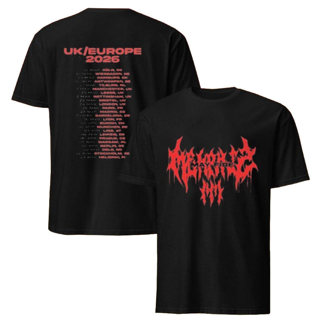 Nomad Merch Memphis May Fire UK EU Tour T-Shirt Birthday Presents For Son