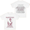 Benson Boone Wanted Man Reward 100 000 00 T-Shirt Benson Boone Merch Gifts For Rock Fans