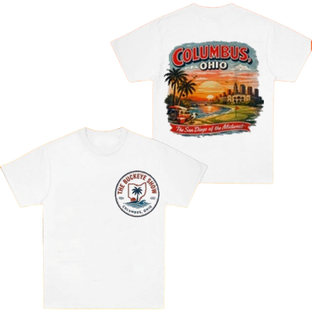 97 1 The Fan Buckeye Show San Diego Of Ohio T-Shirt The Buckeye Show Merch BFF Gifts