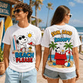 Beach Please Sun Sand And Snoopy T-Shirt Summer Vacation Outfits Gifts For Friends