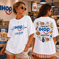Heartbeat Lover I Have An IHOP Addiction T-Shirt Cute Junk Food Shirt Gift For BFF