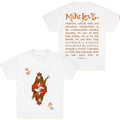 Mike Love King Of Hearts Cream T-Shirt Mike Love Merch Gifts For Music Enthusiasts