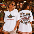 Heartbeat Lover I Have A Texas Roadhouse Addiction T-Shirt Humorous Gift For Besties