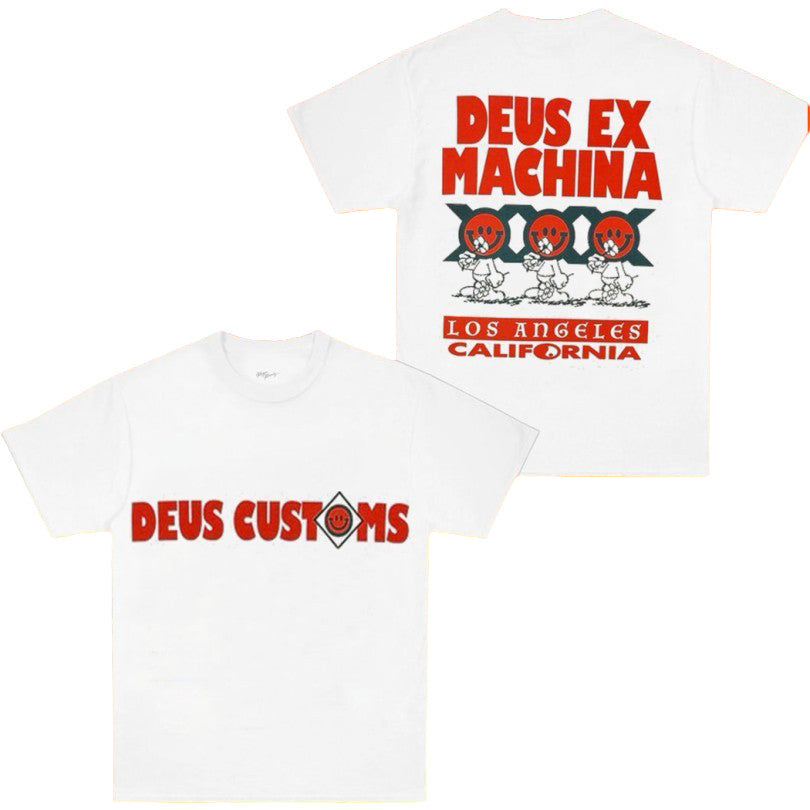 Deus Customs Deus Ex Machina Los Angeles California Big Sniff T-Shirt Gifts For Friends