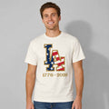 LA Dodgers 1776-2026 Merch 250th Fourth Of July Shirt Cool Gifts For Fans