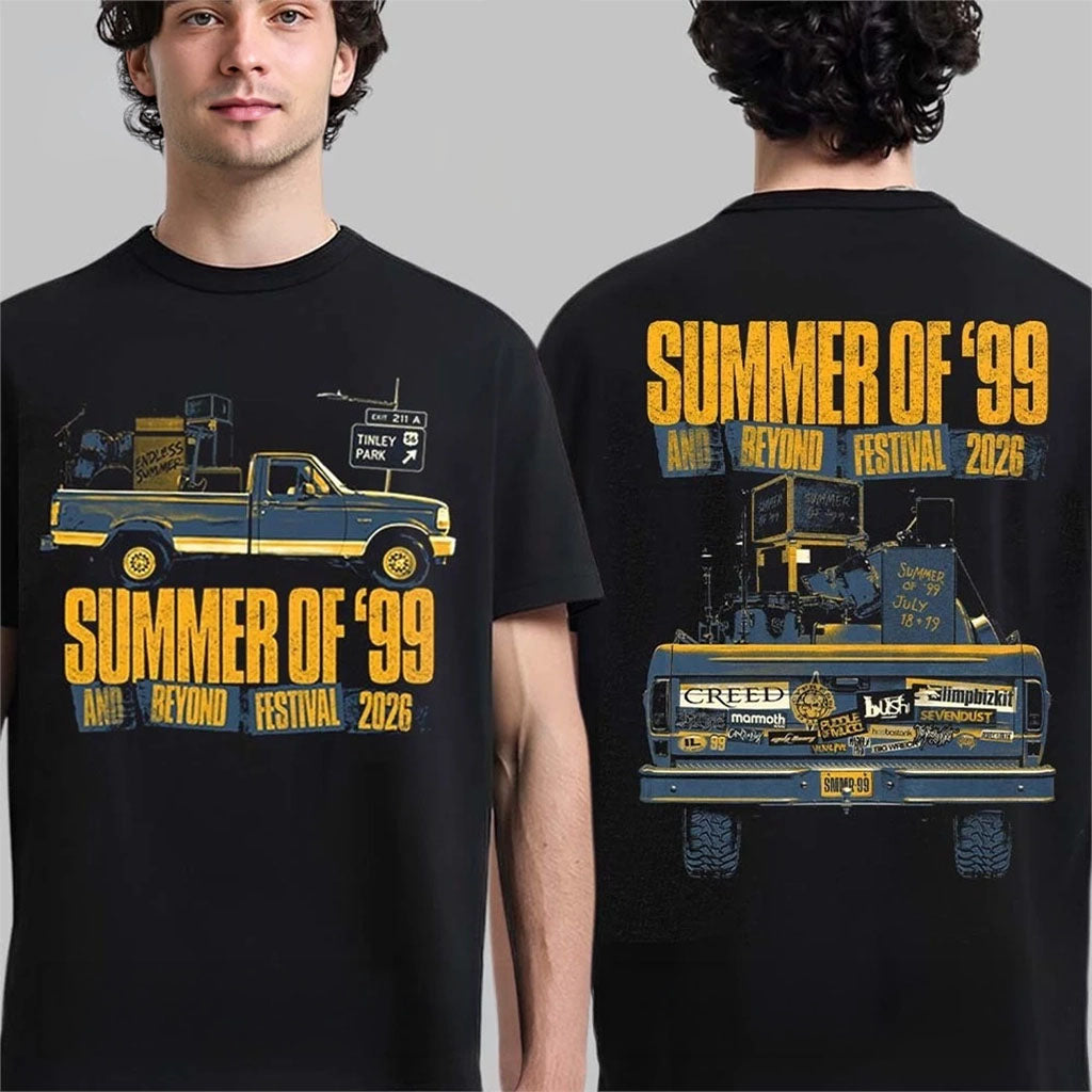 Creed Summer Of 99 And Beyond Festival 2026 T-Shirt Truck Shirt Creed Merch Gift For Rock Fans