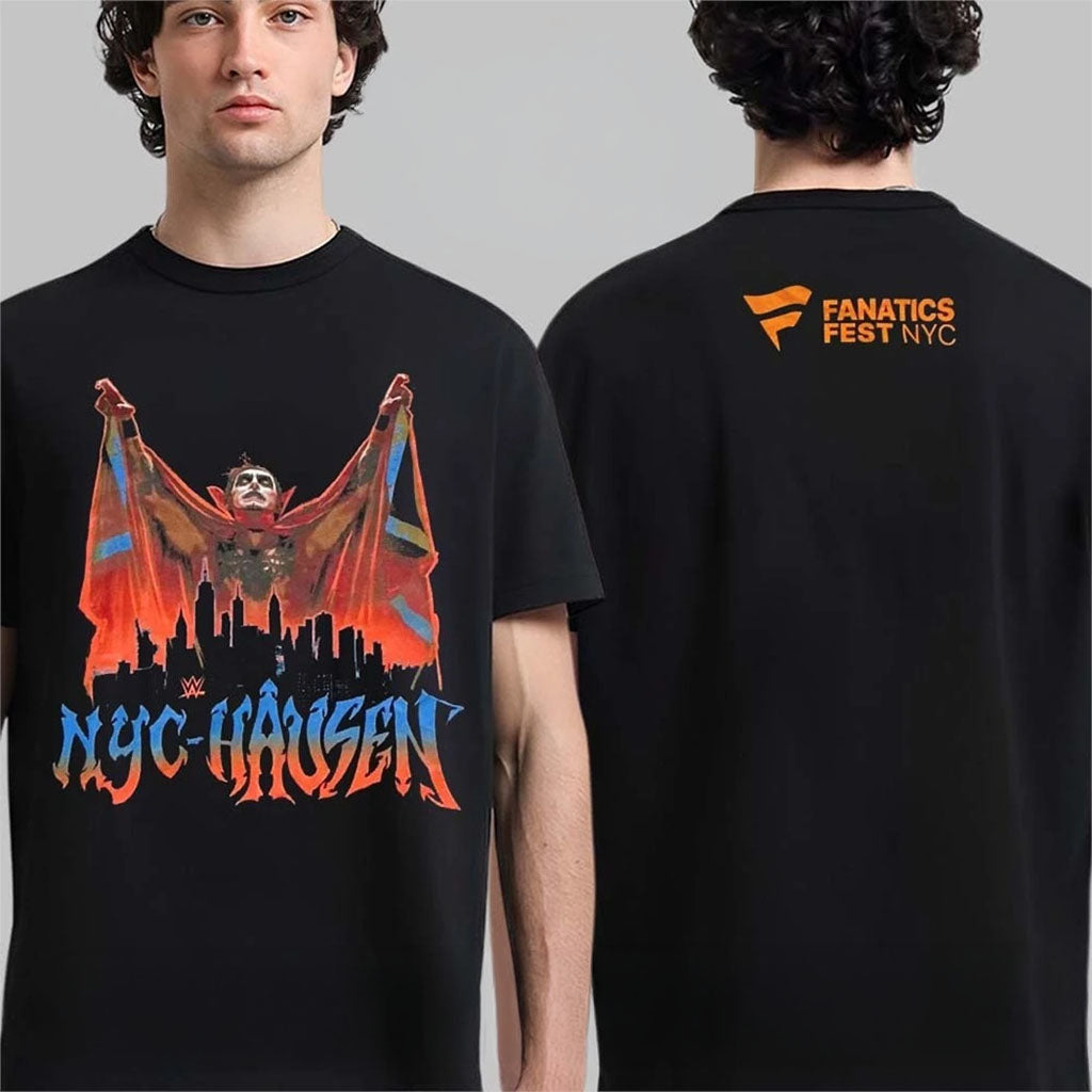 Danhausen NYC-Hausen WWE Fanatics Fest 2026 T-Shirt Danhausen Merch Gift For Wrestling Fans