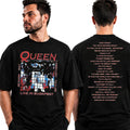 Queen Merch Budapest 40th Anniversary Tracklist Graphic T-Shirt Presents For Rock Lovers