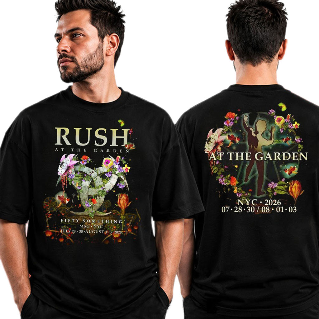 Rush Madison Square Garden NYC 2026 Event Crankbunny Artwork T-Shirt RUSH Band Merch Fan Gifts