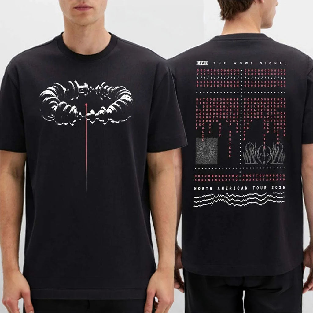 Muse Band Live The Wow Signal North America Tour 2026 T-Shirt Muse Band Merch Gift For Fans