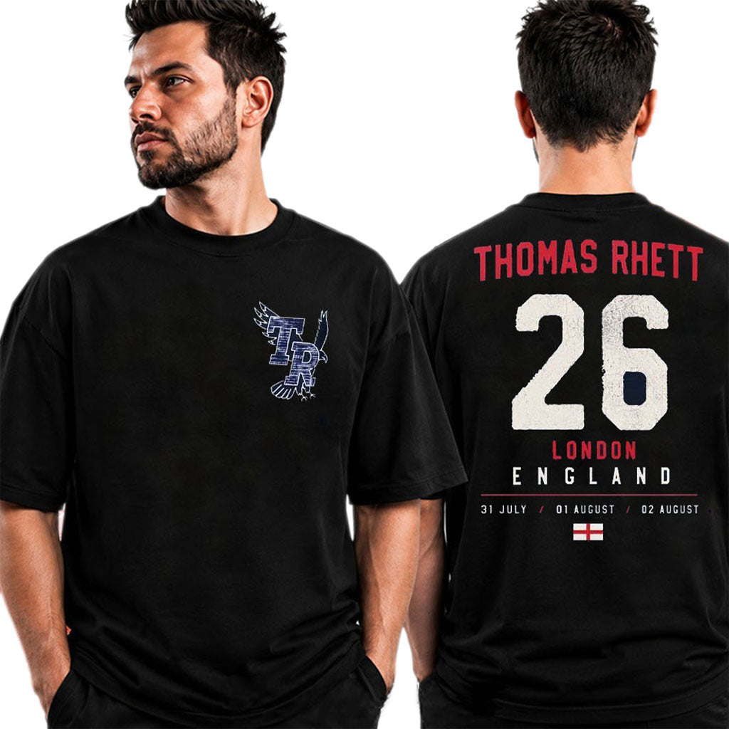 Thomas Rhett London UK T-Shirt Thomas Rhett Tour Merch 2026 Gift For Country Fans