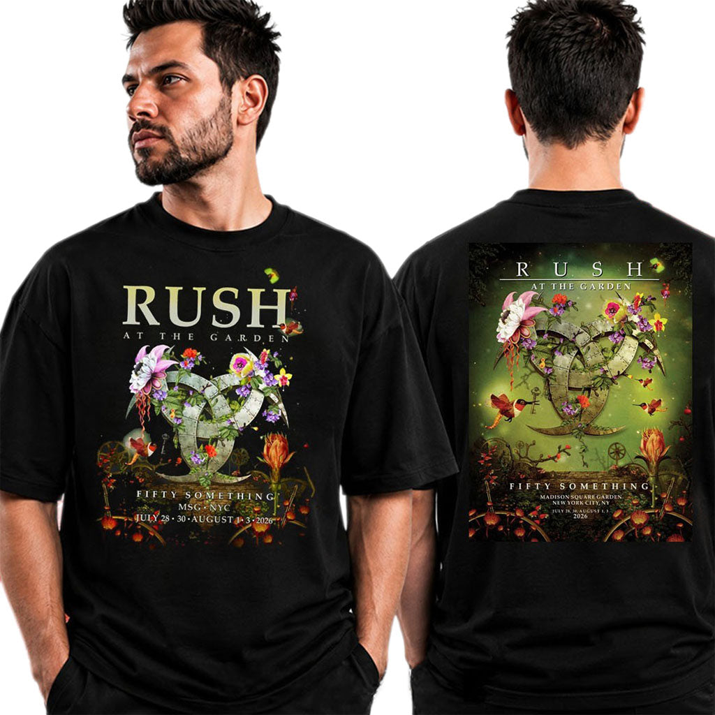 Rush Madison Square Garden NYC 2026 Crankbunny Artwork T-Shirt RUSH At The Garden Merch_