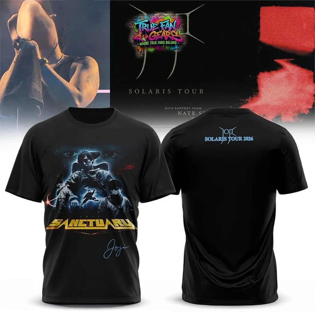Joji Sanctuary Solaris Tour 2026 Shirt Joji Merch Best Gifts For Music Lovers