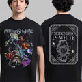 Motionless In White The Sweat And Blood Tour 2026 Merch MIW Shattered Eternally Yours T-Shirt