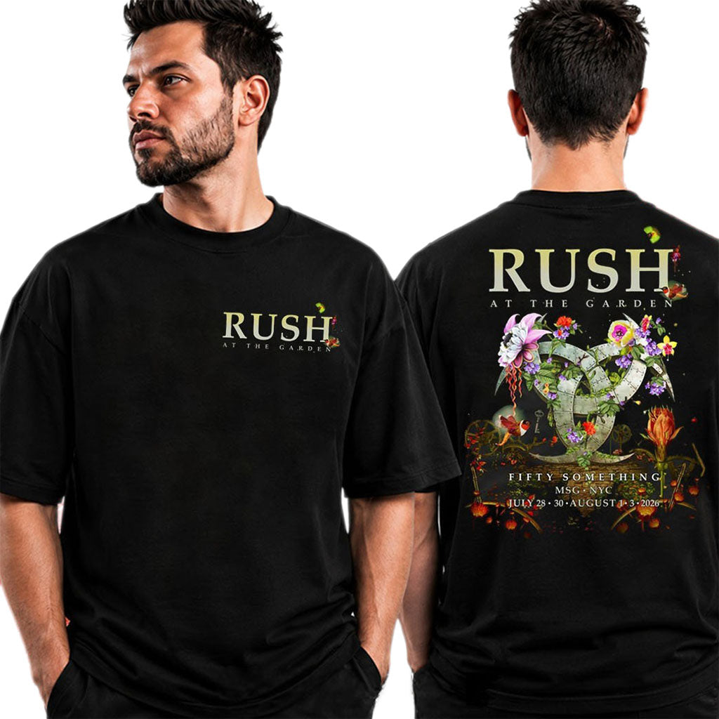 Rush The Garden Madison Square Garden New York City 2026 Crankbunny Artwork T-Shirt RUSH Merch