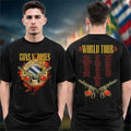 Guns N Roses Merch World Tour 2026 US Dates Admat T-Shirt Best Gift For Music Lovers