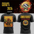 Guns N_ Roses Saratoga Springs World Tour 2026 Shirt GNR Merch Gift For Rock Band Fans