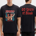 Exodus 40 Years Of Blood 2026 T-Shirt Black Exodus Merch Unique Gift For Brothers