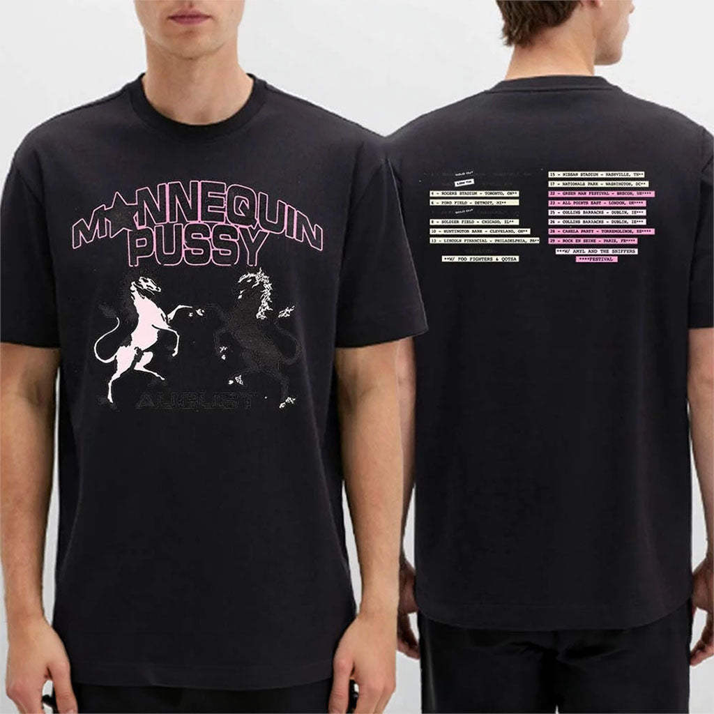 Mannequin Pussy Worldwide Tour August 2026 Shirt Mannequin Pussy Merch Gift For Fans