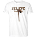 Believe Bear On Top Of The Light Pole Shirt Funny Lineman T-Shirt Gifts For BFF