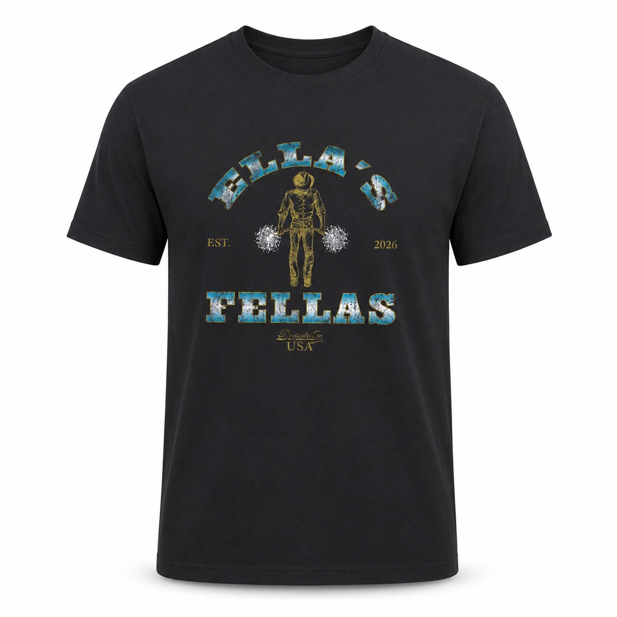 Ella Fella Est 2026 Shirt Western Cowboy Vintage T-Shirt Gifts For Husband