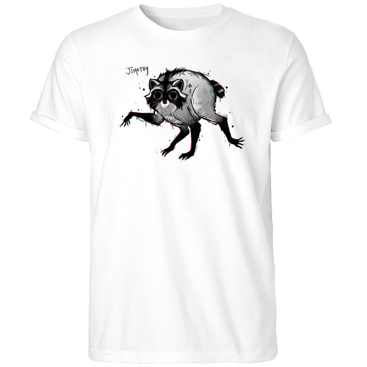 Jimothy Our Modern Day Cryptid Shirt Humor Funny Raccoon Apparel Gifts For BFF