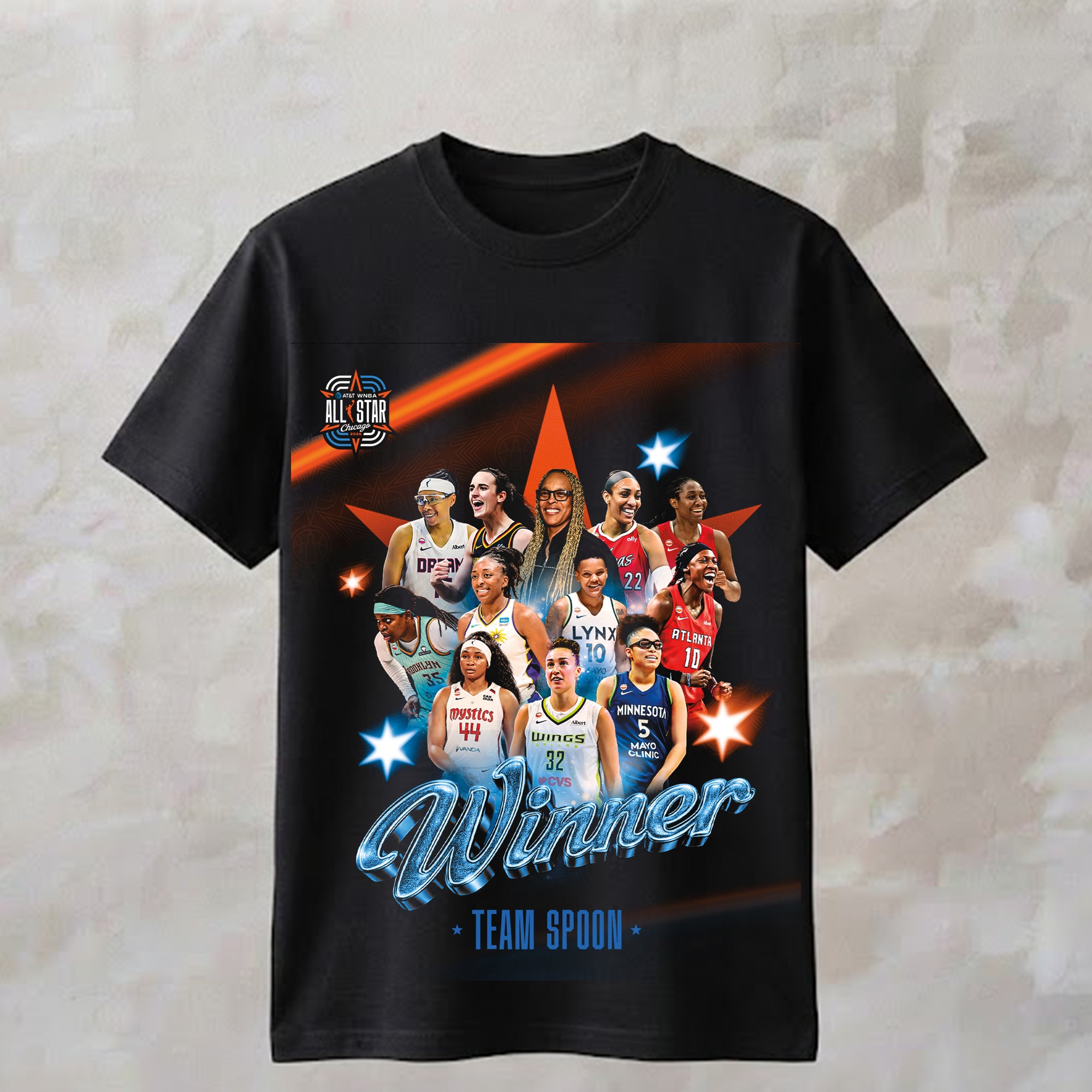 Team Spoon Winner All Star Chicago 2026 Shirt Best Gift For A Basketball Fan