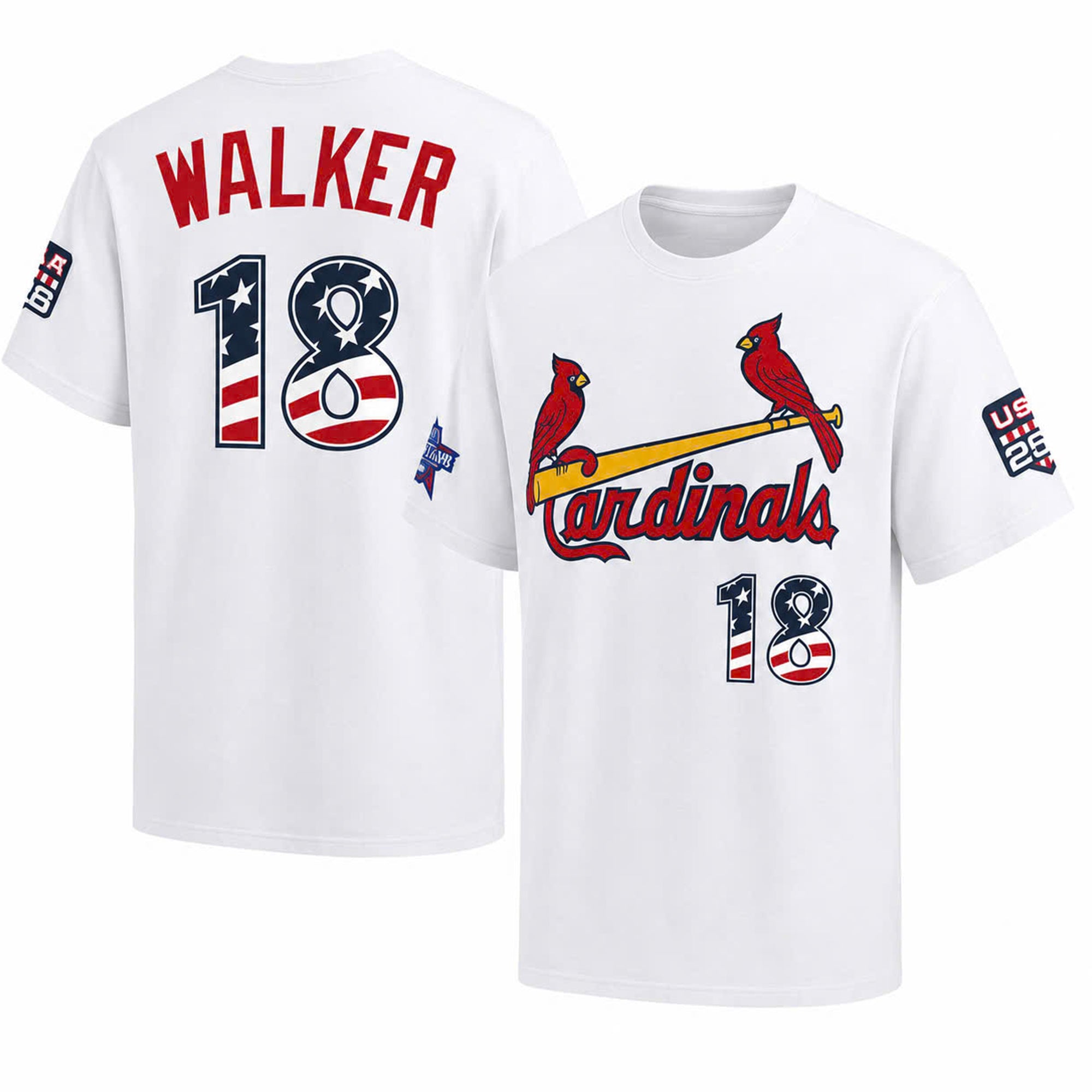 Cardinals Jordan Walker #18 Champ 2026 Shirt St Louis Cardinals Merch Gifts For Baseball Fans
